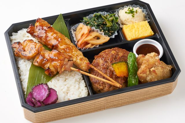 旬菜 琥珀 -kohaku-（岩槻店）-珀 -旨味ハンバーグと2種の焼き鳥 選べるソース-