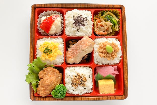 KURA-SHINO kitchen（岩槻店）-【お茶なし】ひだまり-赤魚の西京焼きと若鶏のからあげ-
