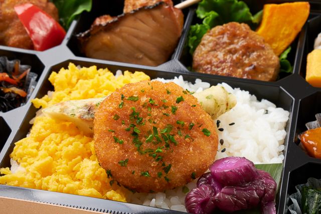 季のいろ-tokinoiro-（東京店）-若竹-香味海老カツとぶりの照り焼き御膳-