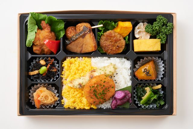 季のいろ-tokinoiro-（東京店）-若竹-香味海老カツとぶりの照り焼き御膳-