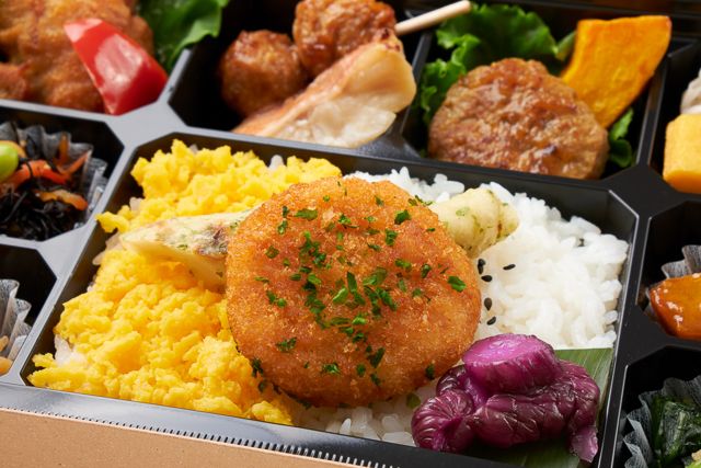 季のいろ-tokinoiro-（東京店）-若竹-香味海老カツと赤魚の西京焼き御膳-