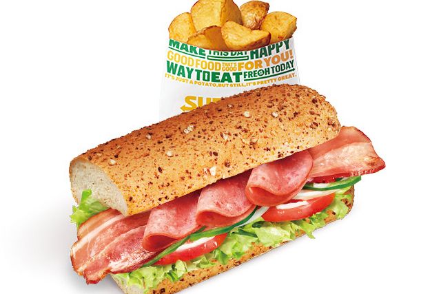サブウェイ（ディアモール大阪店）-BLT ポテト（S）セット