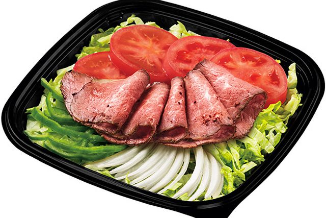 サブウェイ（ディアモール大阪店）-ローストビーフサラダ