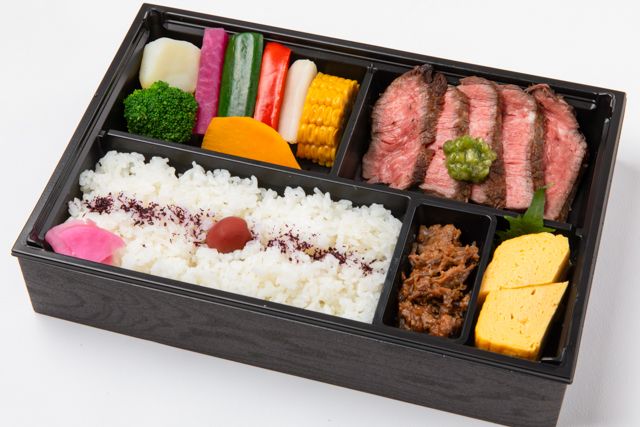 近江牛ステーキ弁当 八傳-近江牛ステーキ定番弁当