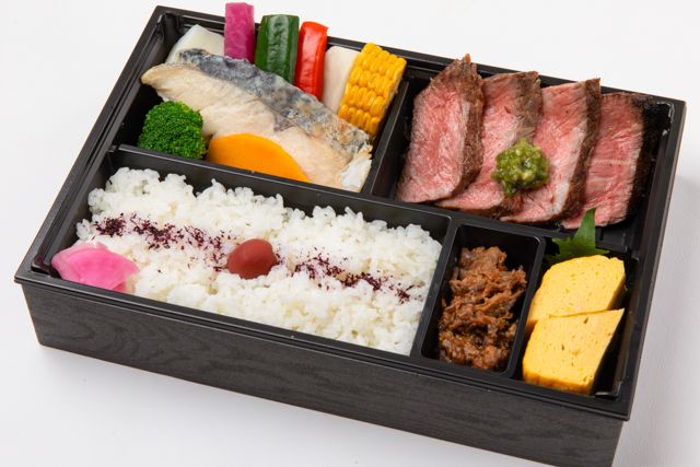 近江牛ステーキ弁当 八傳-近江牛ステーキしがらき弁当