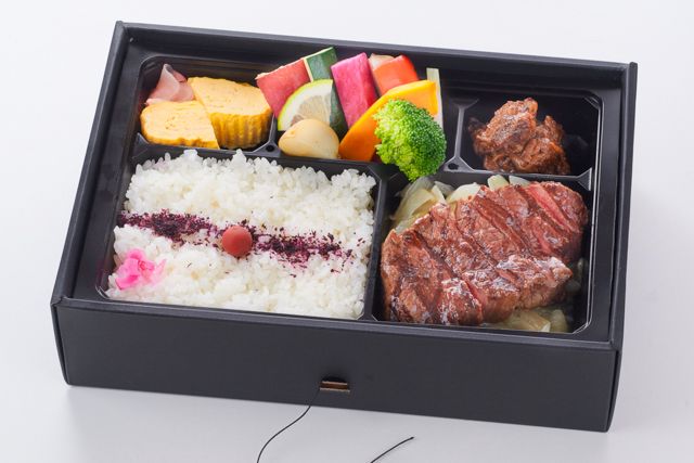 近江牛ステーキ弁当 八傳-【温まる】【特選】近江牛ステーキ ヒレ御膳