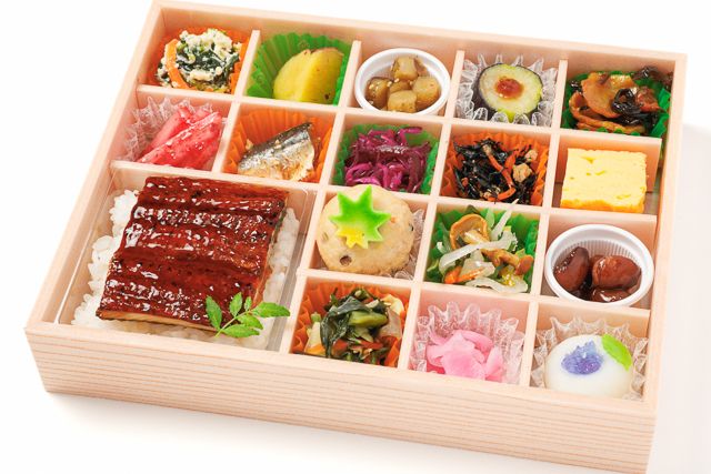 麻布 四季彩堂-【熨斗対応可】鰻の蒲焼きの十六彩折詰