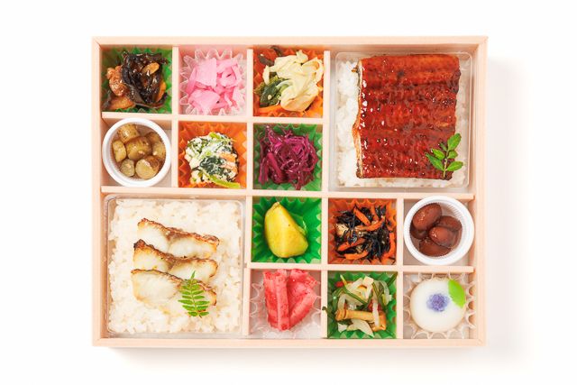 麻布 四季彩堂-【熨斗対応可】鯛めしと鰻重の十二彩折詰