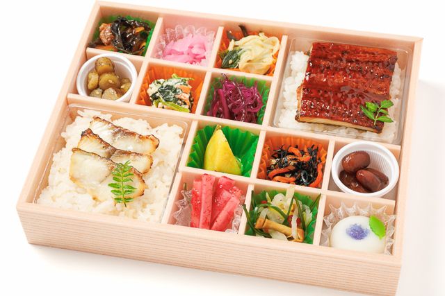 麻布 四季彩堂-【熨斗対応可】鯛めしと鰻重の十二彩折詰