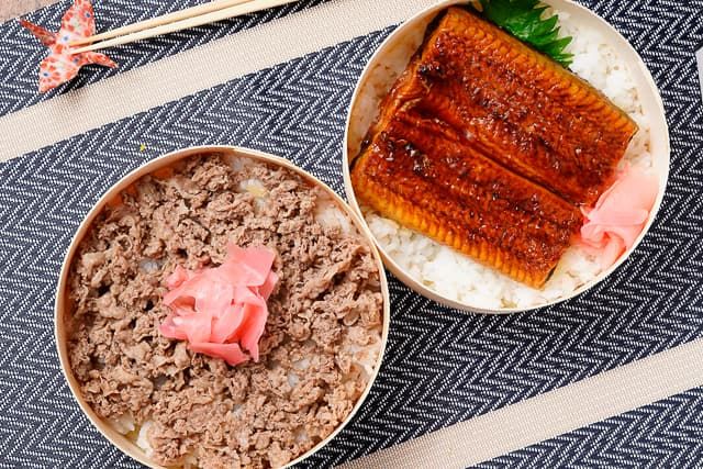 彩うらら-A5黒毛和牛しゃぶしゃぶ＆鰻の2段弁当［U-16］