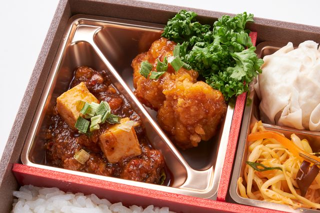 TSUBAME菜館（岩槻店）-TSUBAME-麻婆豆腐と甘酢唐揚げ-