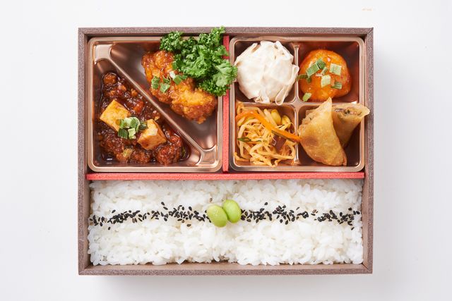 TSUBAME菜館（岩槻店）-TSUBAME-麻婆豆腐と甘酢唐揚げ-