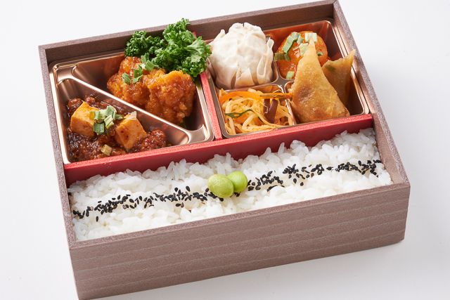 TSUBAME菜館（岩槻店）-TSUBAME-麻婆豆腐と甘酢唐揚げ-
