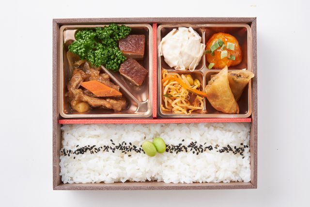 TSUBAME菜館（岩槻店）-TSUBAME-豚の角煮と牛肉の黒胡椒炒め-