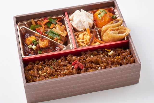 TSUBAME菜館（岩槻店）-飛燕-炒飯と青椒肉絲と麻婆豆腐-
