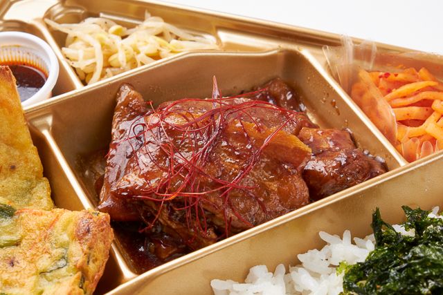韓菜厨房 モア（岩槻店）-韓菜御膳 旨だれデジカルビと彩りチヂミ