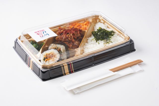 韓菜厨房 モア（岩槻店）-韓菜満載御膳 旨だれデジカルビと特製キンパ