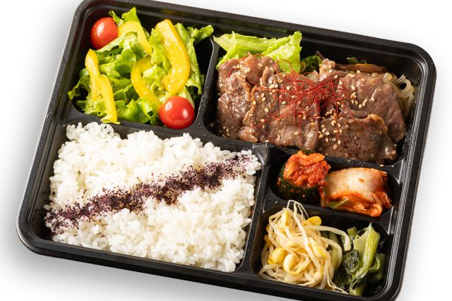 京風焼肉弁当 比叡（札幌店）-やわらかハラミ御膳（濃厚旨塩タレ）