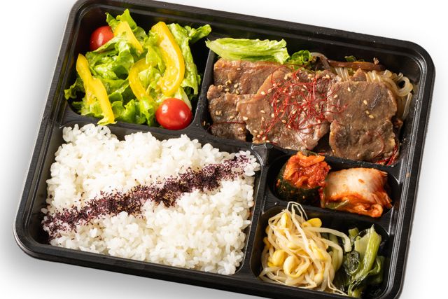 京風焼肉弁当 比叡（札幌店）-やわらかハラミ御膳（京風焼肉タレ）