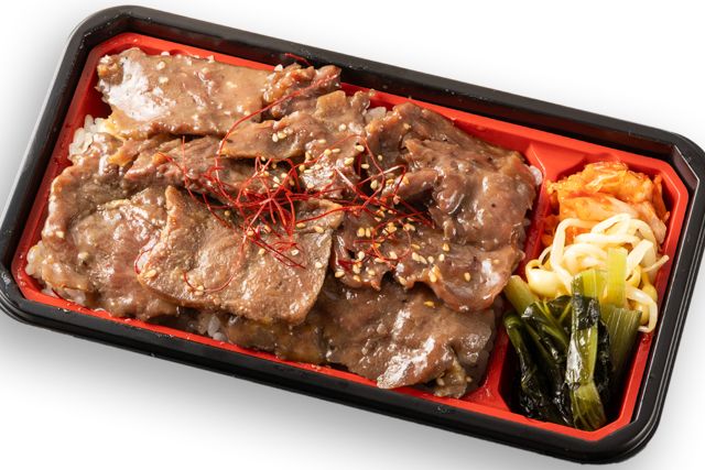 京風焼肉弁当 比叡（札幌店）-やわらかハラミ重（濃厚旨塩タレ）