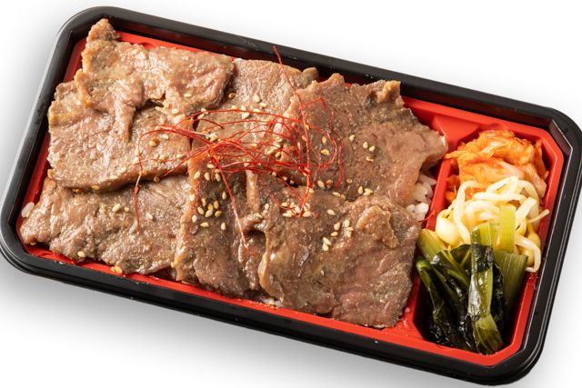京風焼肉弁当 比叡（札幌店）-やわらかハラミ重（京風焼肉タレ）
