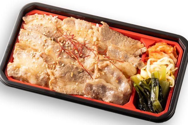 京風焼肉弁当 比叡（札幌店）-やわらかカルビ重（京風焼肉タレ）