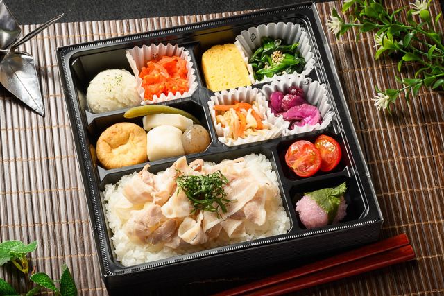 彩り三膳-豚しゃぶ御膳