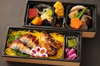 うなぎ懐石 橘-うなぎと若鶏の照り焼き