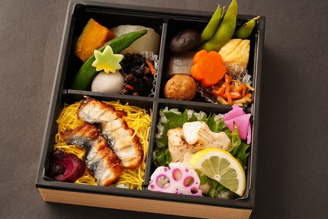 うなぎ懐石 橘-うなぎと若鶏のレモン風味さっぱり焼き