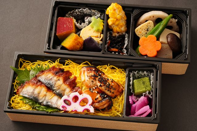 うなぎ懐石 橘-うなぎと若鶏の照り焼き