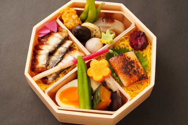 うなぎ懐石 橘-うなぎと銀鮭の西京焼き