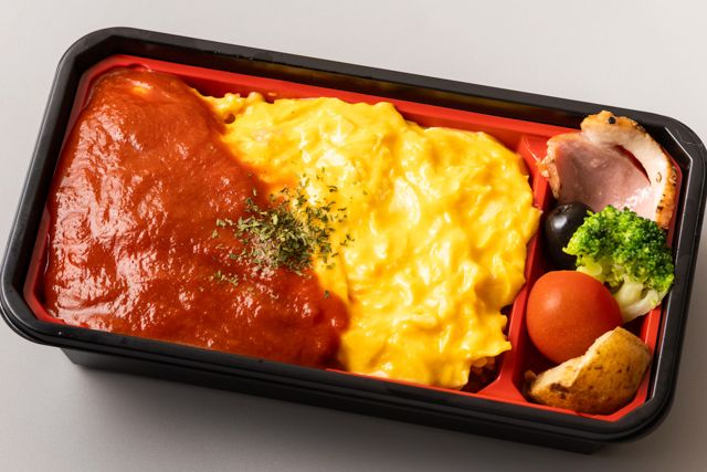 とろとろオムライスのオムタマ亭（札幌店）-オムライス弁当（トマトソース）