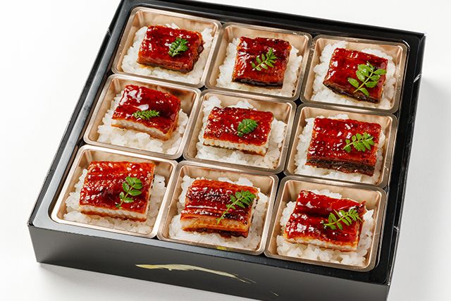 和中一彩 桂扇（オードブル）-うな丼