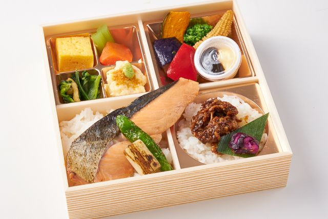 旬菜割烹 膳（東京店）-国産鮭の塩焼きと我がまま彩菜