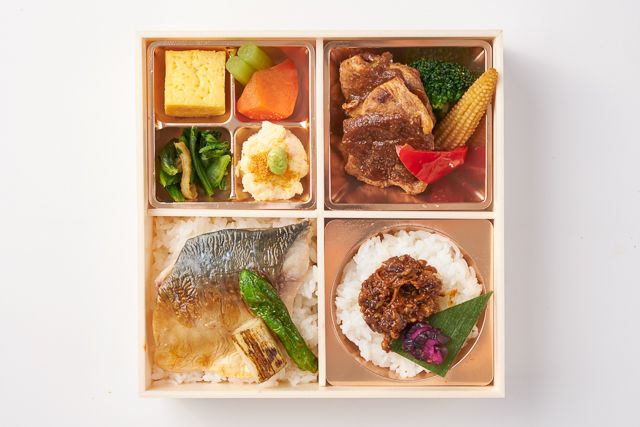 旬菜割烹 膳（東京店）-国産鯖の塩焼きと豚肉の生姜焼き