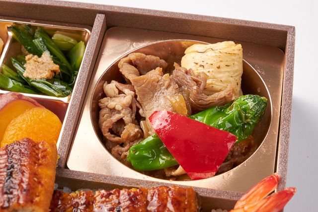 青山 鰻割烹 昇（東京店）-鰻の彩り御膳～牛すき焼きとお惣菜～