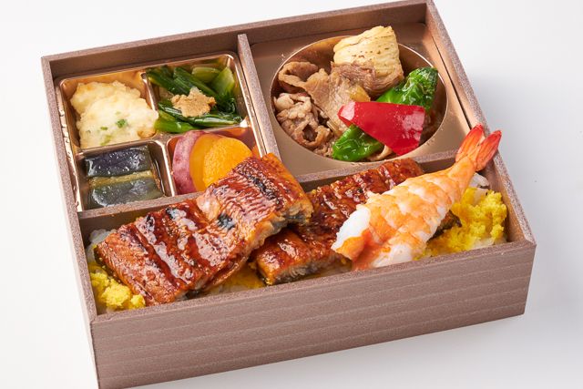青山 鰻割烹 昇（東京店）-鰻の彩り御膳～牛すき焼きとお惣菜～