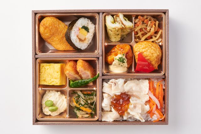 日本料理 しき彩亭（東京店）-しっかり満足仕立て～4種の揚げ物と豚しゃぶポン酢～