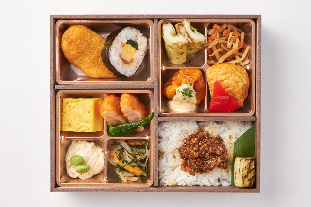 日本料理 しき彩亭（東京店）-しっかり満足仕立て～4種の揚げ物と牛肉しぐれ煮～