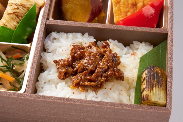 日本料理 しき彩亭（東京店）-あっさりバランス仕立て～おかずの彩りと牛肉しぐれ煮～