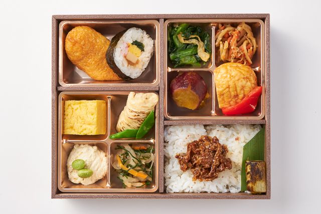 日本料理 しき彩亭（東京店）-あっさりバランス仕立て～おかずの彩りと牛肉しぐれ煮～