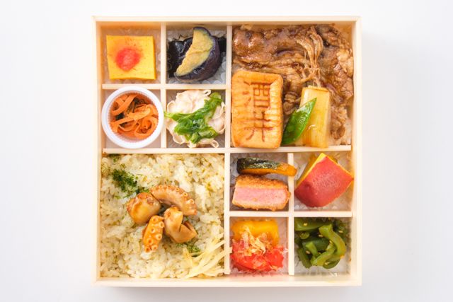 酒井商会（名古屋店）-蛸と牛すきのWごはん御膳