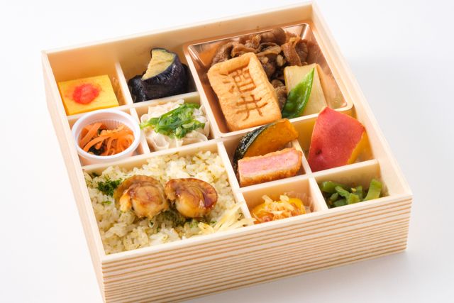 帆立ごはんの牛すき焼き御膳