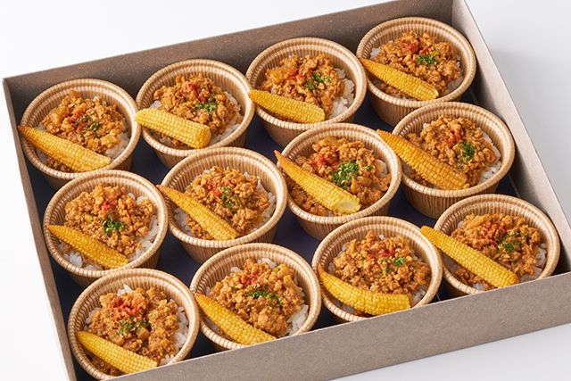 JINBO MINAMI AOYAMA ケータリング（名古屋店）-赤味噌香る 肉味噌ミニライスボウル