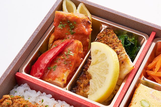 JINBO MINAMI AOYAMA（三河店）-Due（デュエ）‐チキンカチャトーラと季節魚のオーブン焼き‐