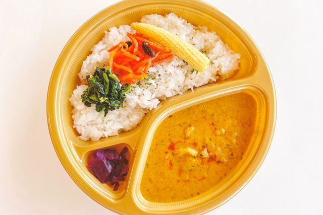 銀座ナイルレストラン（三河店）-特製チキンカレー 野菜のせ