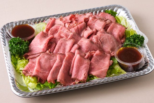 ローストビーフ 和風ソース