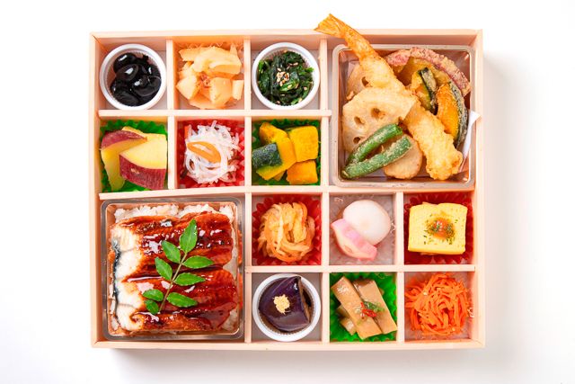 四季の味 莉匠庵 （神戸店）-彩り うな重＆天麩羅御膳