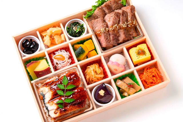 四季の味 莉匠庵 （神戸店）-彩り うな重＆ステーキ御膳