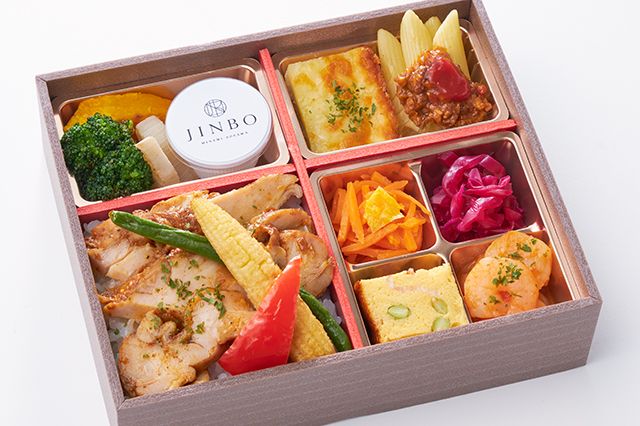 JINBO MINAMI AOYAMA（大阪店）-Luxe（リュクス）‐スパイシーチキンと特製バーニャカウダ‐